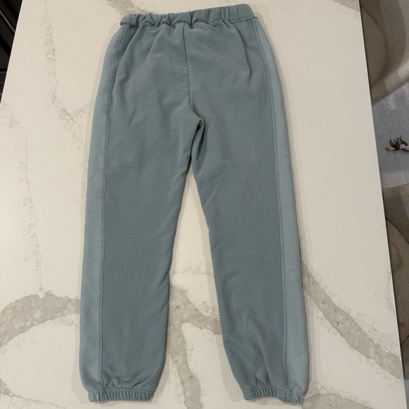 Hem & Thread Cozycore Jogger Athleisure Sweatpants Women’s Medium Blue/Green Gym - Picture 6 of 6